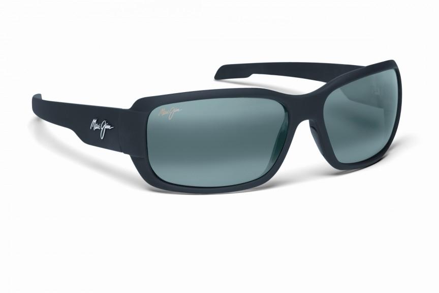 Hamoa Beach Sunglass - Matte Black Rubber/ Grey