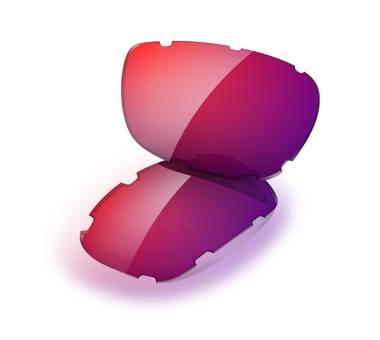 Split Jacket Lenses - Vented Light +Red Iridium