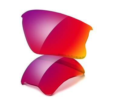 Flak Jacket Lenses - XLJ/ OO Red Iridium Polarized