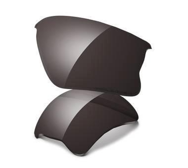Flak Jacket Lenses - XLJ/ OO Black Iridium Polarized