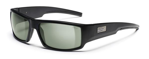 Lockwood Sunglass - Matte Black/ Grey Green Polarized