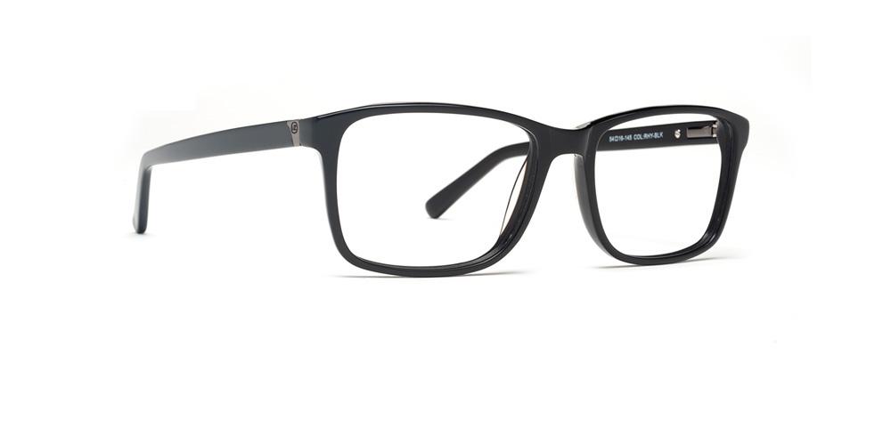 Rhymes with Orange Eyeglass Frame - Black Gloss