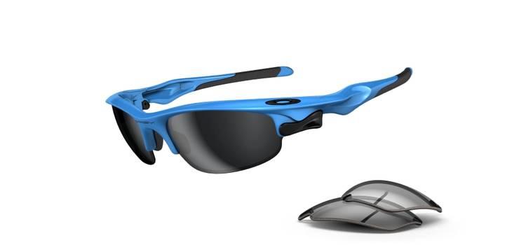 Fast Jacket™ Sunglass - Sky Blue/ Black Iridium