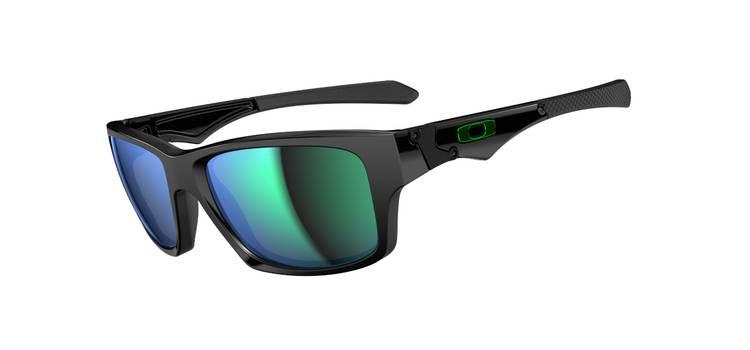 Jupiter Squared Sunglass - Polished Black/ Jade Iridium