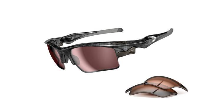 Fast Jacket™ XL Sunglass - Black Plaid/ G30 Polarized