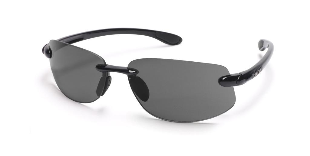 Excursion Sunglass - Black/ Grey Polarized - click to enlarge/shrink Excursion Sunglass - Black/ Grey Polarized