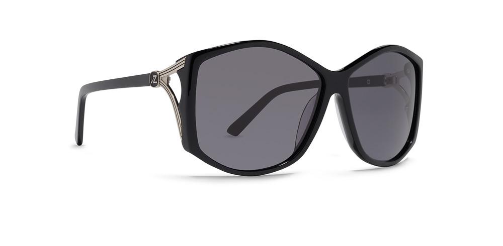 Rosebud Sunglass - Black Clear/ Grey