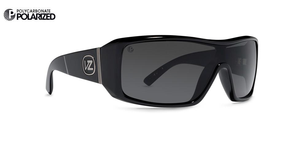 Comsat Sunglass - Black Gloss/ Grey Polycarbonate Polarized