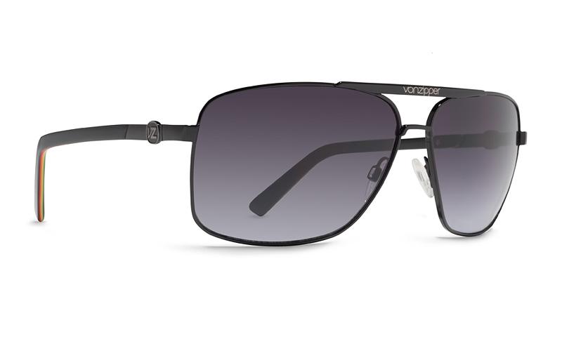 Metal Stache Sunglass - Vibrations/ Gradient