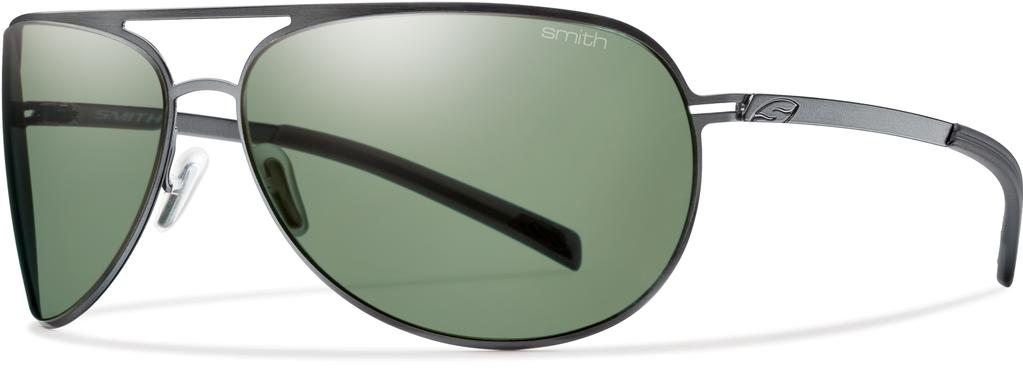 Showdown Sunglass - Matte Gunmetal/ Grey Green Polarized
