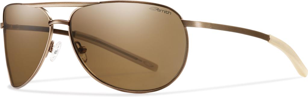 Serpico Slim Sunglass - Matte Desert/ Brown Polarized