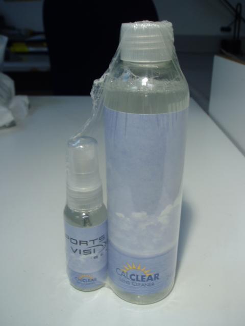 Lens Cleaner - Combo Kit 1oz Spray Bottle 8oz Refill