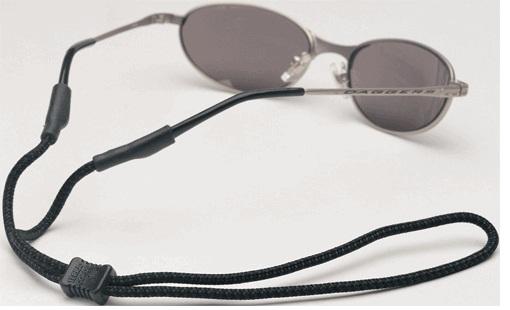 Eyeglass Retainer - Terra Middi Black - click to enlarge/shrink Eyeglass Retainer - Terra Middi Black