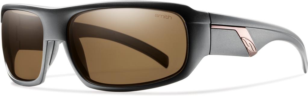Tactic Sunglass - Matte Black/ Brown Polarized