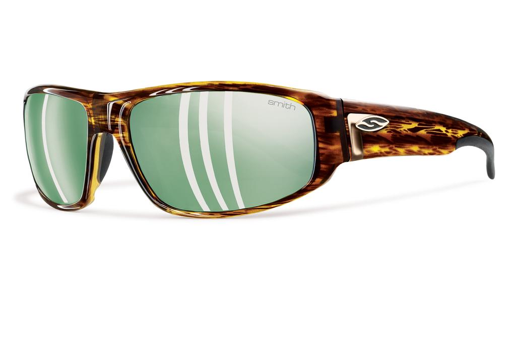 Tenet Sunglass - Brown Stripe/ Green Mirror Polarized