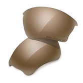 Half Jacket Lenses - XLJ Titanium Iridium Polarized