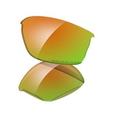 Flak Jacket Lenses - Standard/ Fire Iridium Polarized