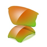 Flak Jacket Lenses - XLJ Fire Iridium Polarized