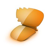 Jawbone Lenses - Vented Black Persimmon Iridium Transitions
