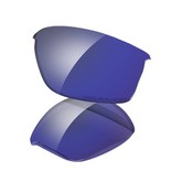 Flak Jacket Lenses - Standard/ Deep Blue Iridium Polarized