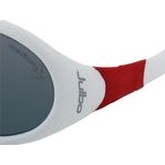 Looping 2 - (12-24 Months) Baby Sunglass - White/ Red