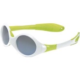 Looping 3 (2-4 yrs) Sunglass - White/ Lime
