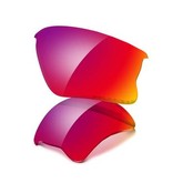 Flak Jacket Lenses - XLJ/ OO Red Iridium Polarized
