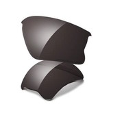 Flak Jacket Lenses - XLJ/ OO Black Iridium Polarized