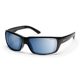 Backdrop Sunglass - Black/ Blue Mirror Polarized
