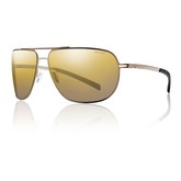 Lineup Sunglass - Matte Gold/ Gold Gradient Mirror Polarized