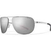 Lineup Sunglass - Matte Silver/ Platinum Polarized