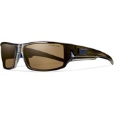 Lockwood Sunglass - Olive Stripe/ Brown Polarized