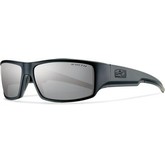 Lockwood Sunglass - Matte Black/ Platinum Polarized