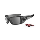 Batwolf™ Sunglass - Granite/ Black Iridium Polarized
