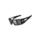 Crankcase Sunglass - Polished Black/ Black Iridium Polarized