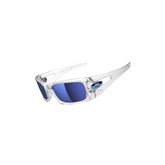 Crankcase Sunglass - Matte Clear/ Ice Iridium Polarized