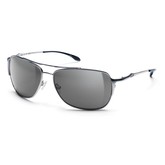 Rosewood Sunglass - Silver/ Grey Polarized