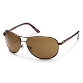 Aviator Sunglass - Brown/ Brown Polarized