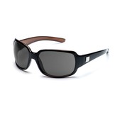 Cookie Sunglass - Black Backpaint/ Grey Polarized