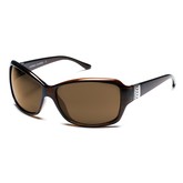 Daybreak Sunglass - Whiskey Stripe/ Brown Polarized