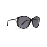 Rosebud Sunglass - Black Clear/ Grey
