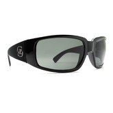 Papa G Sunglass - Black Gloss/ Grey Glass Polarized