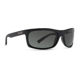 Conman Sunglass - Black Satin/ Grey