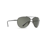 Wingding Sunglass - Black Satin/ Grey