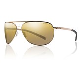 Showdown Sunglass - Matte Gold/ Gold Gradient Mirror Polarized