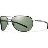 Showdown Sunglass - Matte Gunmetal/ Grey Green Polarized