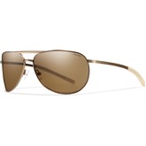 Serpico Slim Sunglass - Matte Desert/ Brown Polarized