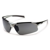 Traverse Sunglass - Chrome/ Grey Polarized