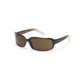 Uptown Sunglass - Brown Stripe Lazer/ Brown Polarized