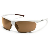 Zephyr Sunglass - White/ Bronze Polarized